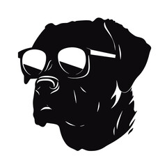 Rottweiler  silhouette