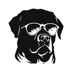 Rottweiler  silhouette