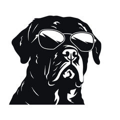 Rottweiler  silhouette