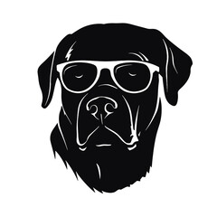 Rottweiler  silhouette