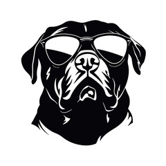 Rottweiler  silhouette