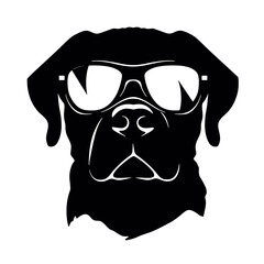 Rottweiler  silhouette