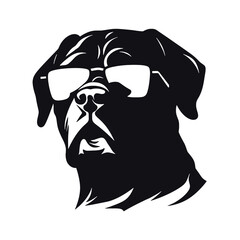 Rottweiler  silhouette