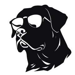 Rottweiler  silhouette