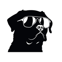 Rottweiler  silhouette