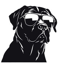 Rottweiler  silhouette