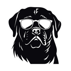 Rottweiler  silhouette