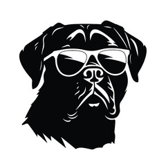 Rottweiler  silhouette