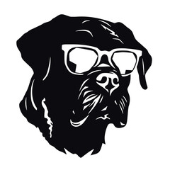 Rottweiler  silhouette