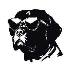 Rottweiler  silhouette