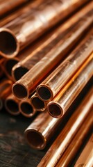 images of lengths of copper pipe technical systems