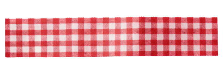 PNG Red gingham pattern adhesive strip backgrounds white background accessories