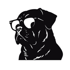 Rottweiler Silhouette 