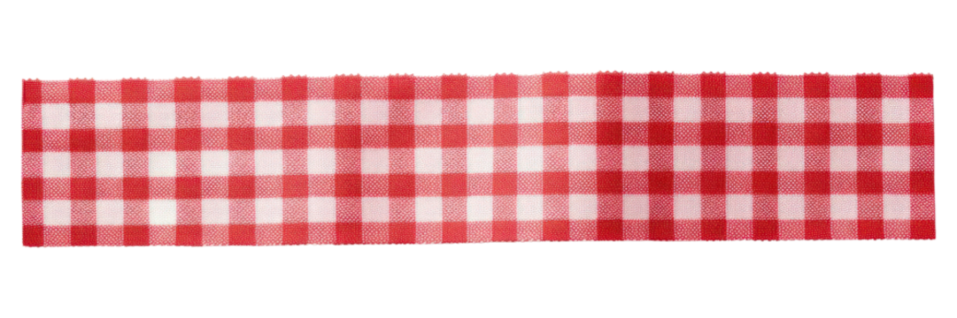 PNG Red gingham pattern adhesive strip backgrounds white background accessories