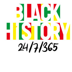 Black History 247365  SVG