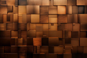An abstract metal background characterized by Bronze, brushed Bronze surfaces with hints of polished chrome