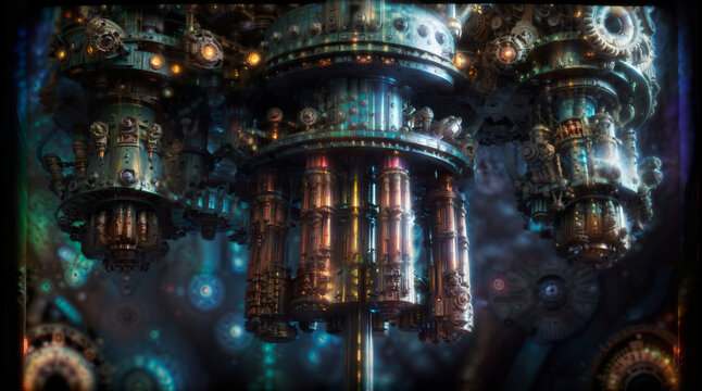 Alien robot of the future