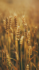 Fototapeta premium Wheat background