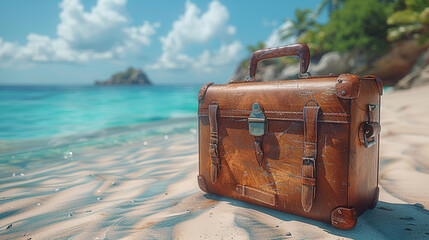 summer vacation concept, travel background 