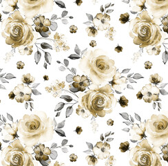 background with roses