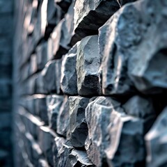 Stone Structure: Low Contrast Macro Photography