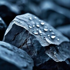 Granite texture: stone background in macro photography
