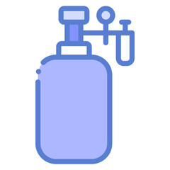 Fototapeta premium oxygen tank icon