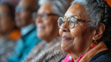 Closeup of a community fundraiser event for a local clinic that provides affordable healthcare services to underserved populations. People of all ages and backgrounds are gathered .
