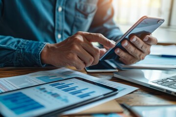 People who use cell phones and laptops