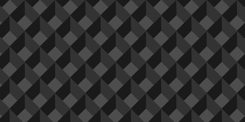 	
Abstract cubes geometric tile and mosaic wall or grid hexagon technology wallpaper. black and gray geometric block cube structure backdrop grid triangle texture vintage design.