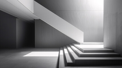 Discovering Minimalist Perspectives: Exploring the Essence of Form and Space in Abstract Images