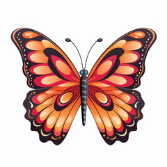 Pale yellow butterfly butterfly yellow colour nature butterfly wallpaper painted lady butterfly orange brown butterfly blue background butterfly simple butterfly vector