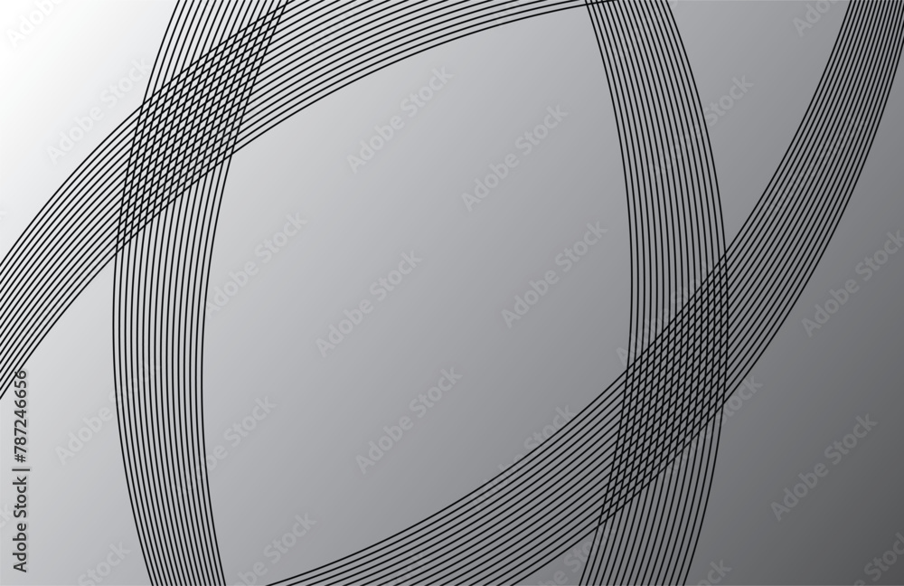 Poster abstract technology particles lines mesh wave background .modern blue lines abstract background with