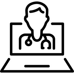 Online Doctor Icon