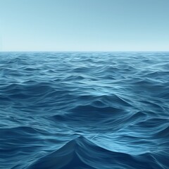 Fototapeta premium The ocean is vast and mysterious, full of beauty and danger