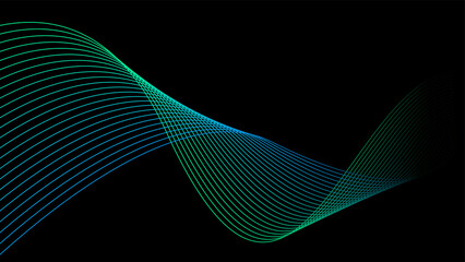 modern minimalist line wave abstract background0