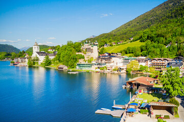 St. Wolfgang aerial view