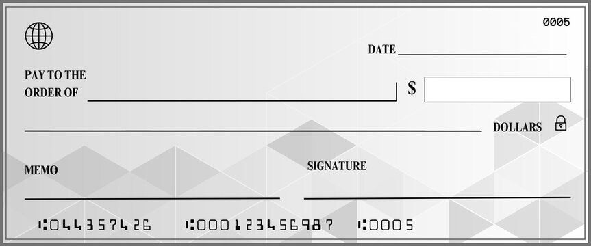  blank check 37 with borders - 1 blank cheque template, empty cheque illustration, check template design, printable blank cheque, customizable cheque image,