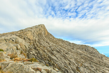 Mount Kinabalu scenery at sunrise