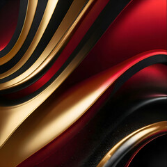 red black and gold spray paint color gradient