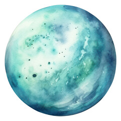 PNG Uranus planet astronomy sphere. - obrazy, fototapety, plakaty