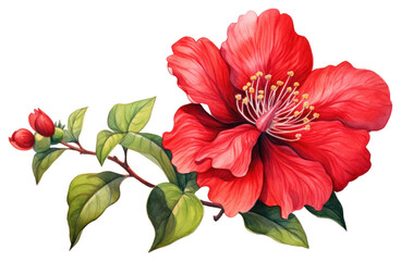 PNG Flower hibiscus blossom plant.