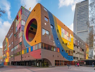 Rotterdam Architecture Month innovative designs - obrazy, fototapety, plakaty