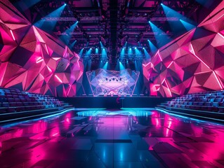 Eurovision Song Contest stage setups