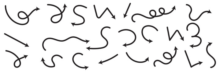 Transparent PNG available
black hand drawn arrow set.Collection of hand drawn isolated arrows.Black doodle arrows