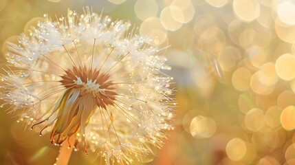 Dandelions that love dew