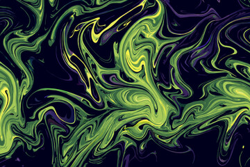 green liquid background