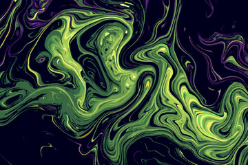 green liquid background