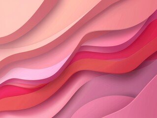 Colorful Pink Certificate Template with a Gradient Wave Design â€“ Perfect for Certifications, Awards, and Appreciation