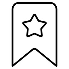 Obraz premium Bookmark Icon